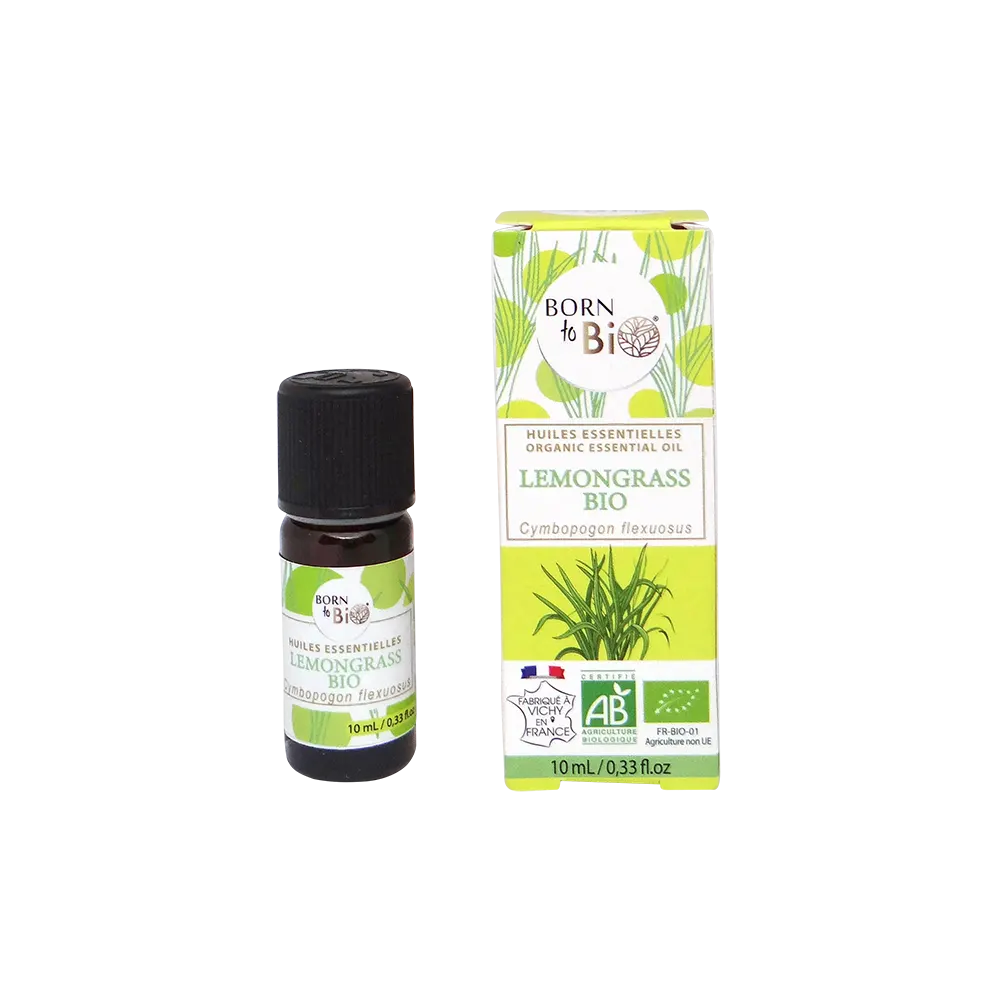 Huile essentielle Lemongrass Certifiée Bio