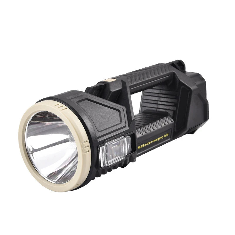 P70 Searchlight Outdoor Multi-function Lighting LED High Power Flashlight Long Distance USB Hand Lamp Camping
