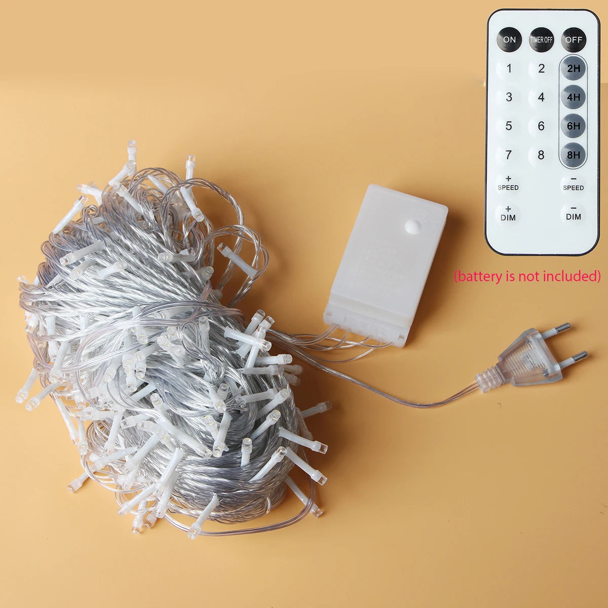 20M-100M Fairy Lights LED String Garland Christmas Light Outdoor For Garden Terrace Tree Street Wedding Party Decoration