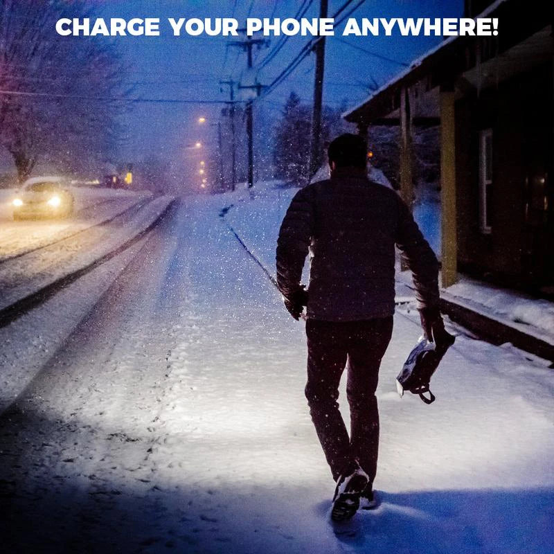 Xiaomi LED Display Laser Flashlight Super Bright Type-C Rechargeable IPX8 Waterproof Long Lasting Camping Emergency Flashlight