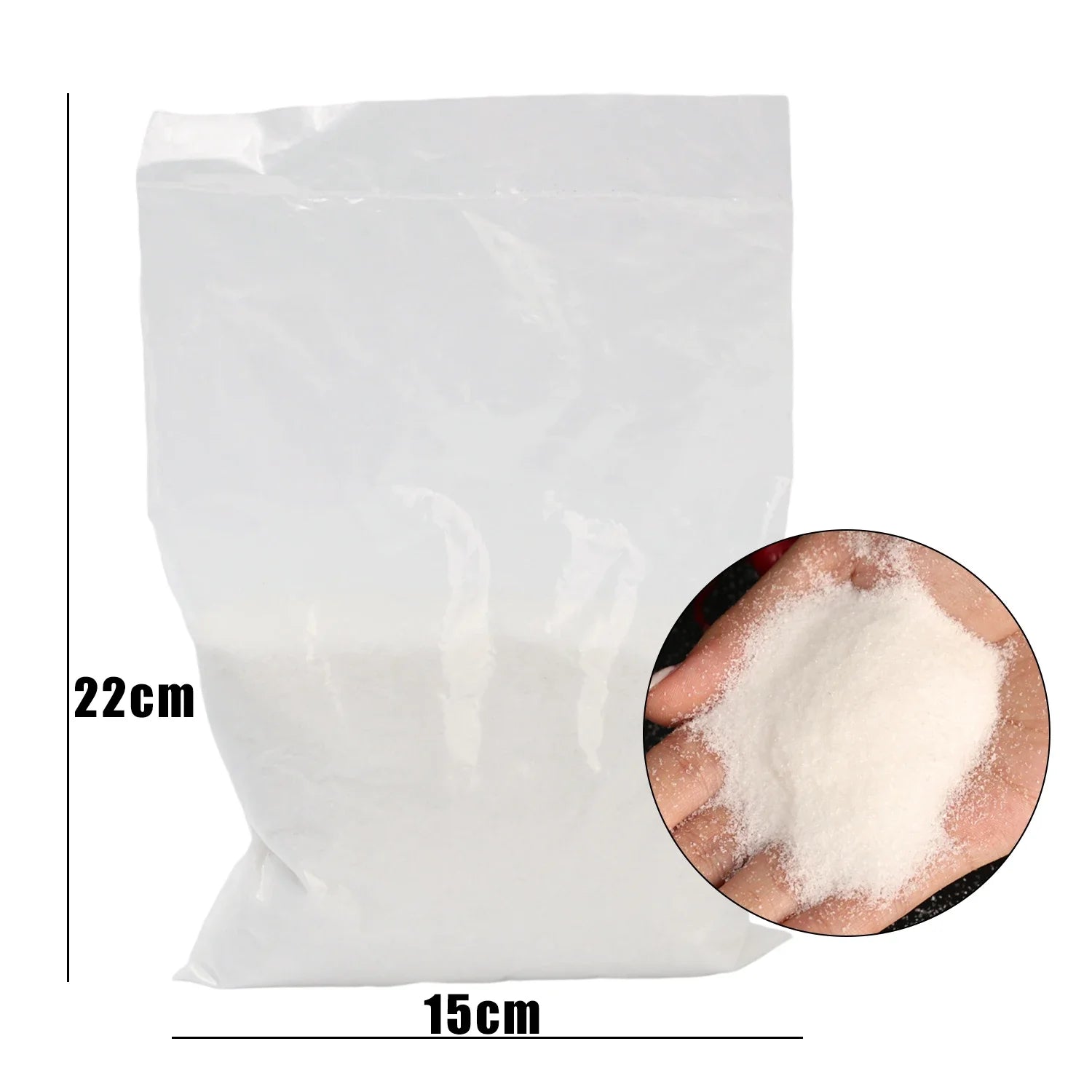 Christmas Artificial Snow Powder White Colorful Fake Snow Snowflakes Snowpowder for Xmas Tree Winter Scene Decor Home Decoration