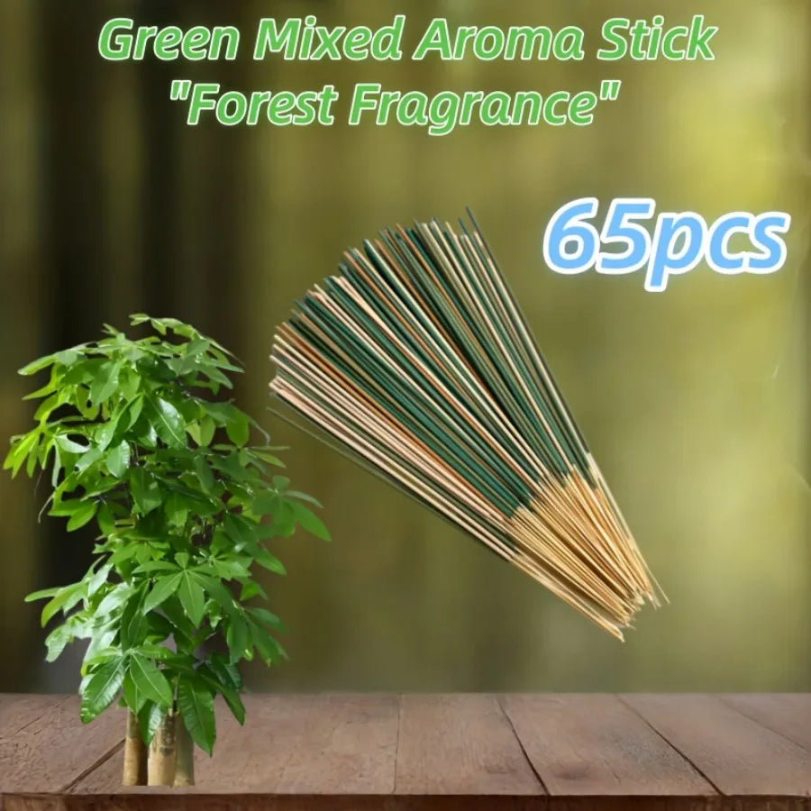 65/198/299pcs Forest Inspired Mixed Aroma Stick -8.66 inch Long lasting Aroma Home Decoration Christmas and Halloween Gift