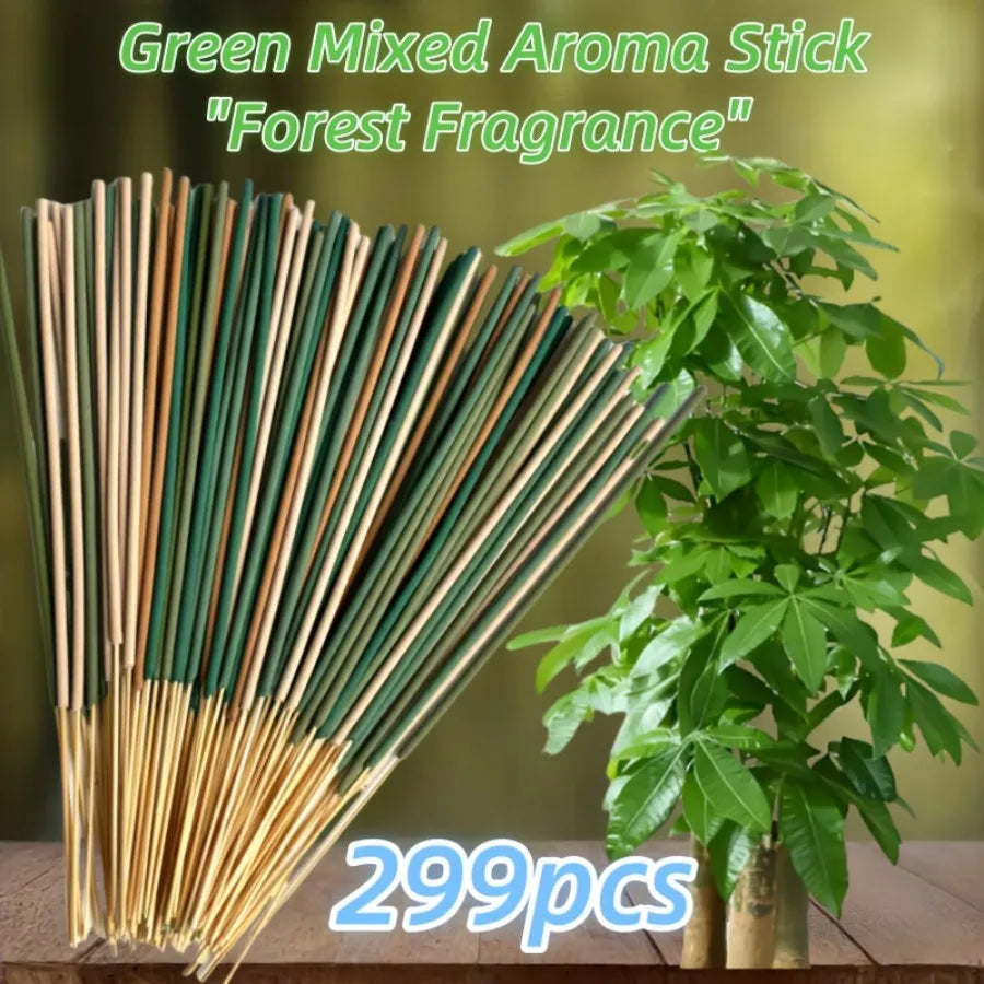 65/198/299pcs Forest Inspired Mixed Aroma Stick -8.66 inch Long lasting Aroma Home Decoration Christmas and Halloween Gift