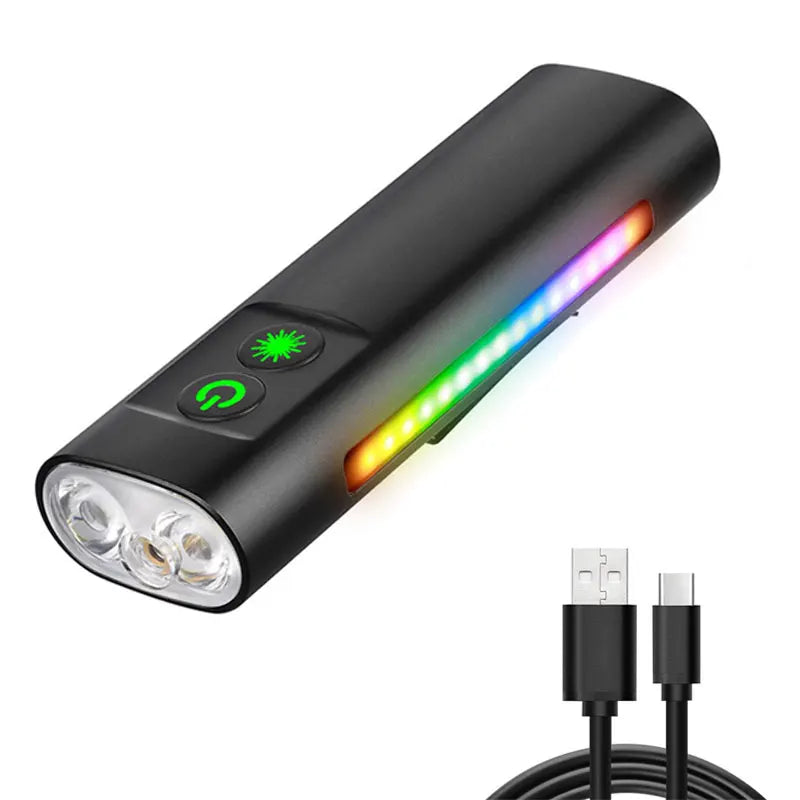 Multi-function Pocket Flashlight With Tail Magnet Emergency Outdoor Torch Portable Built-In Battery Rechargeable Clip Work Lamp