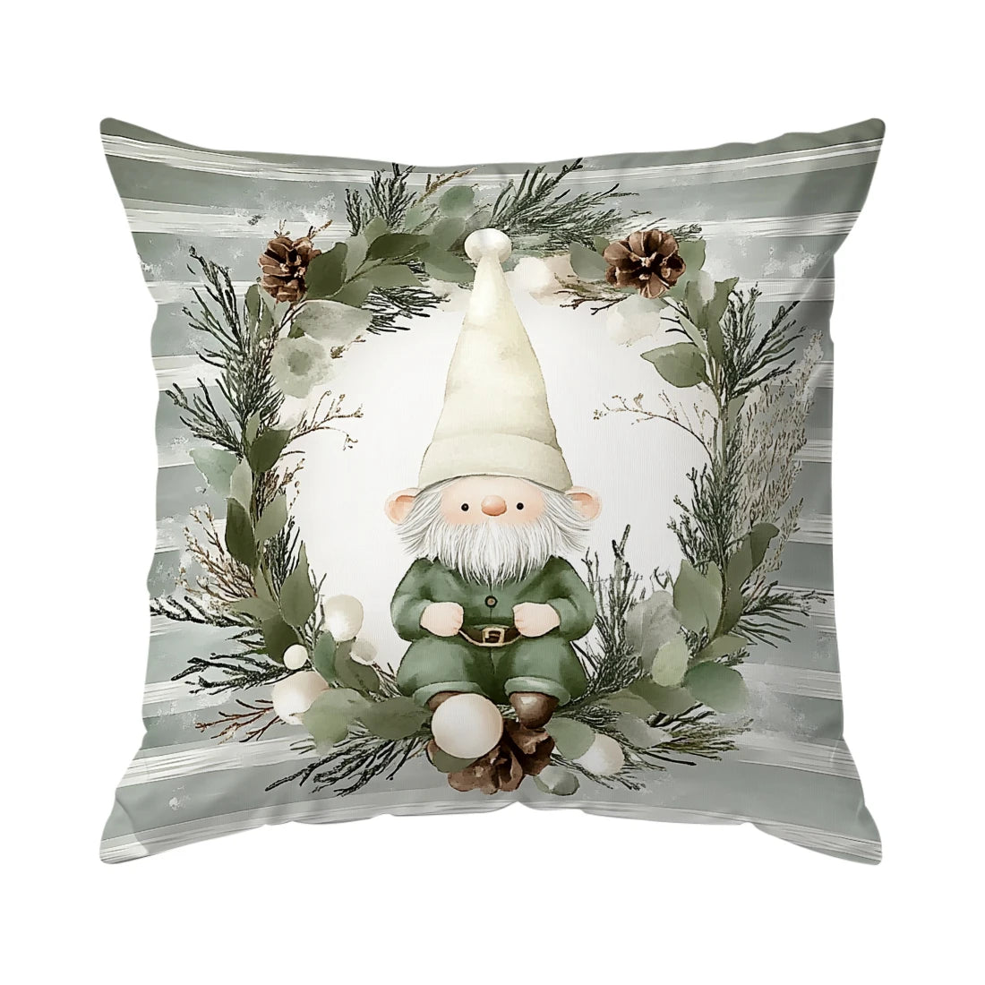 Christmas Winter Village Decorative Pillowcase 18X18 Inch Pillow Covers Throw Pillows Cushion Cases for Home Car Sofa 1pcs/4pcs