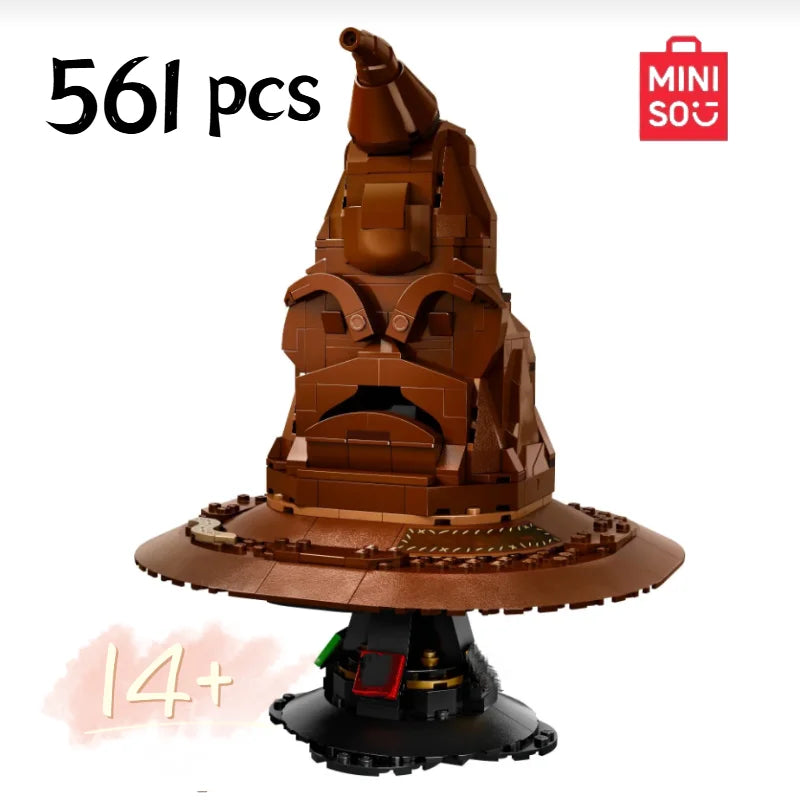 Hot New Releases 561pcs Sorting Witch Hat Building Blocks Model Toy Fit 76429 Witch Pottered Wizard Hats Christmas Gifts